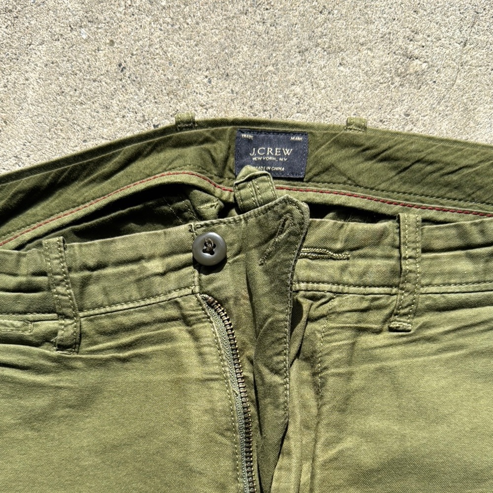J.Crew Olive Green Pants